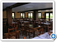 salle de restaurant de l'Auberge Montagnarde